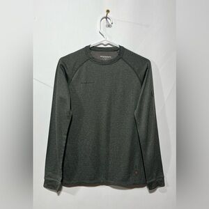 Mammut Polartec Men's Dark Gray Long Sleeve Shirt Size XSmall‎